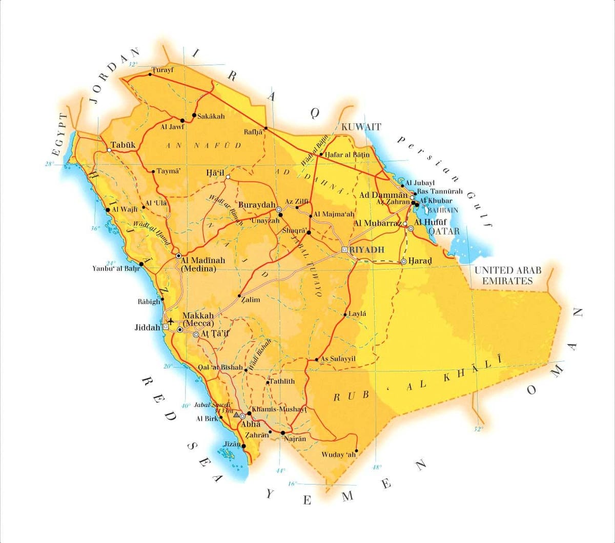 dammam KSA ನಕ್ಷೆ