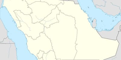 ನಕ್ಷೆ ಸೌದಿ ಅರೇಬಿಯಾ ರಲ್ಲಿ