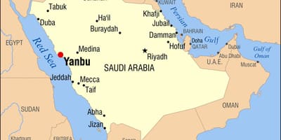 Yanbu KSA ನಕ್ಷೆ